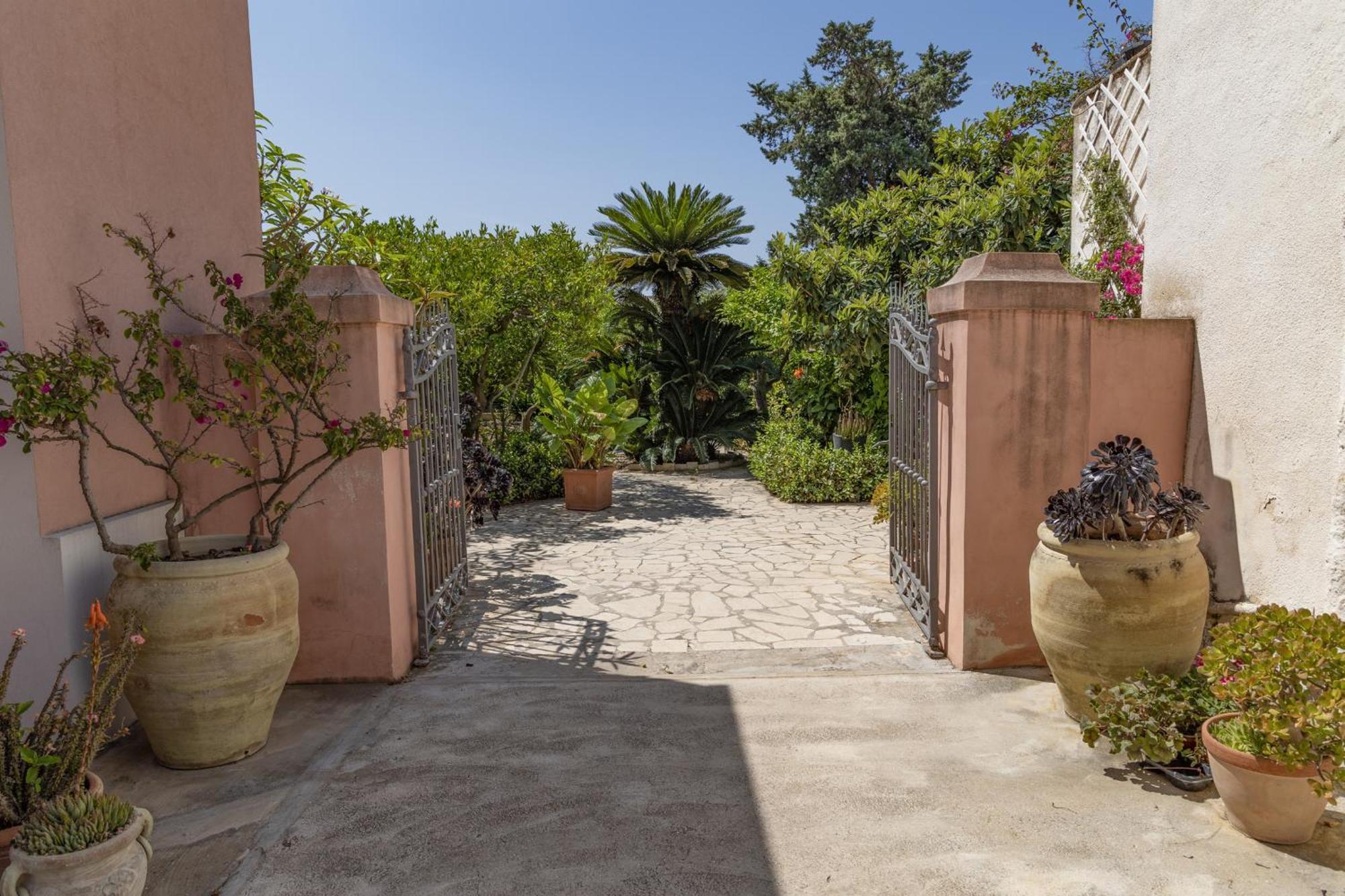 تراباني Villa Pampalone - B&B In Dimora Storica المظهر الخارجي الصورة